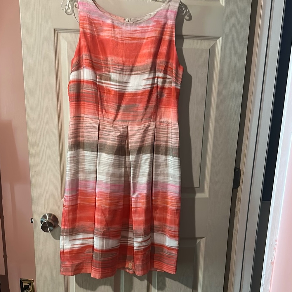 Studio One Multicolor Striped Midi Dress